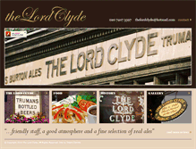 Tablet Screenshot of lordclyde.com
